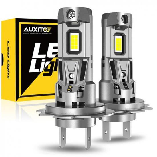 2X H7 Bright LED Headlight Bulbs Conversion Kit High Low Beam 6500K White EOA