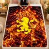 Flannel BlanketAston Villa Football Warm Soft Throw Blanket for Indoor Sofa Bed Living Room Use