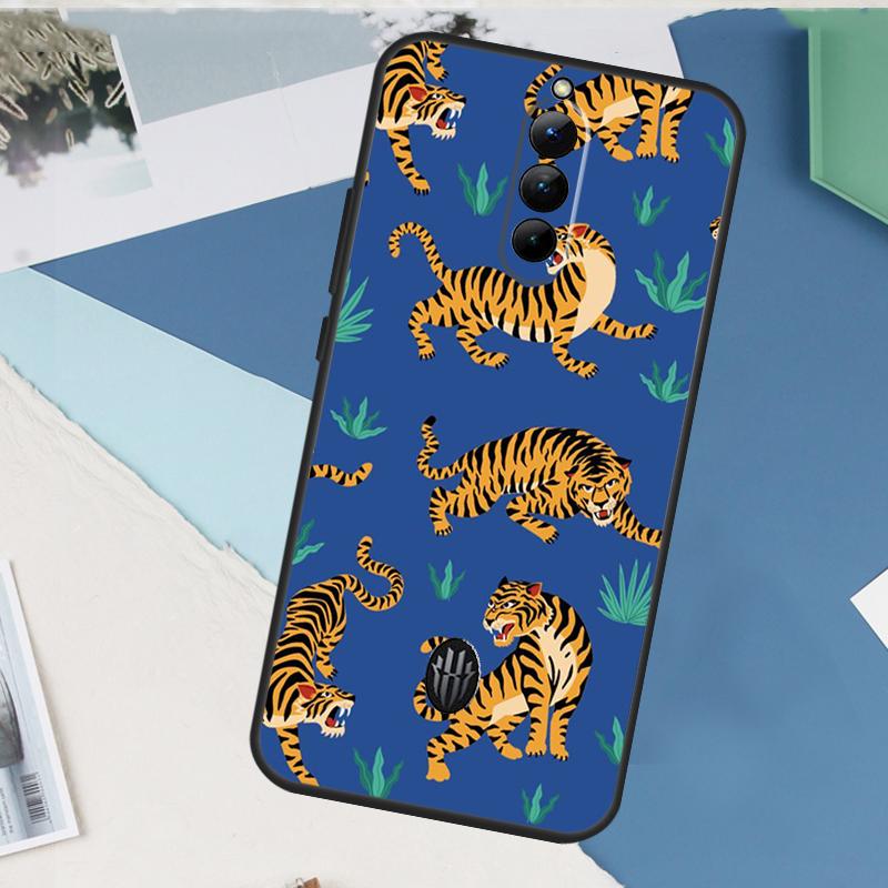 Classic Leopard Tiger Case For ZTE Nubia Red Magic 8S 9S 10S 10 9 8 11 Pro Plus 6 7 6S 7S Pro 5G 6R 10 Air Cover