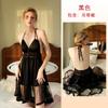 Multi-Style Pure Desire Lace Nightgown V Mesh Patchwork Satin Skin-Friendly Cami Loungewear Versatile Seductive Sleepwear with Diverse Style Options