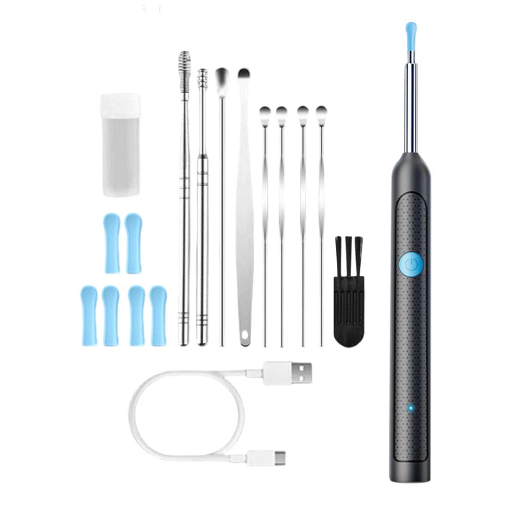 Smart Visual Ear Cleaner Set with Camera Wax Removal Tool Rechargeable Endoscope Earpick Health Care Set