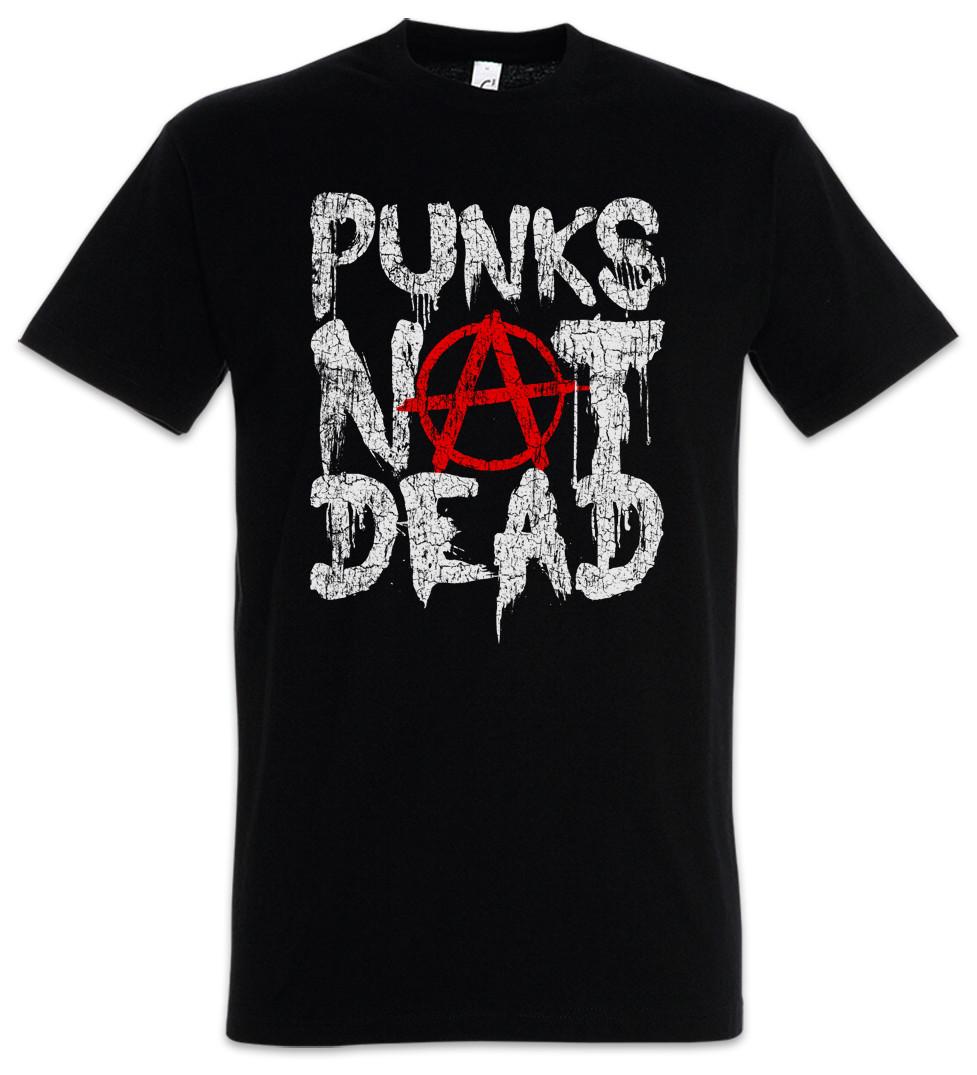 Punks Not Dead II T-Shirt Mens Womens Tees Top DJ MC Experimental Rock New Wave Noise Synthesizer S