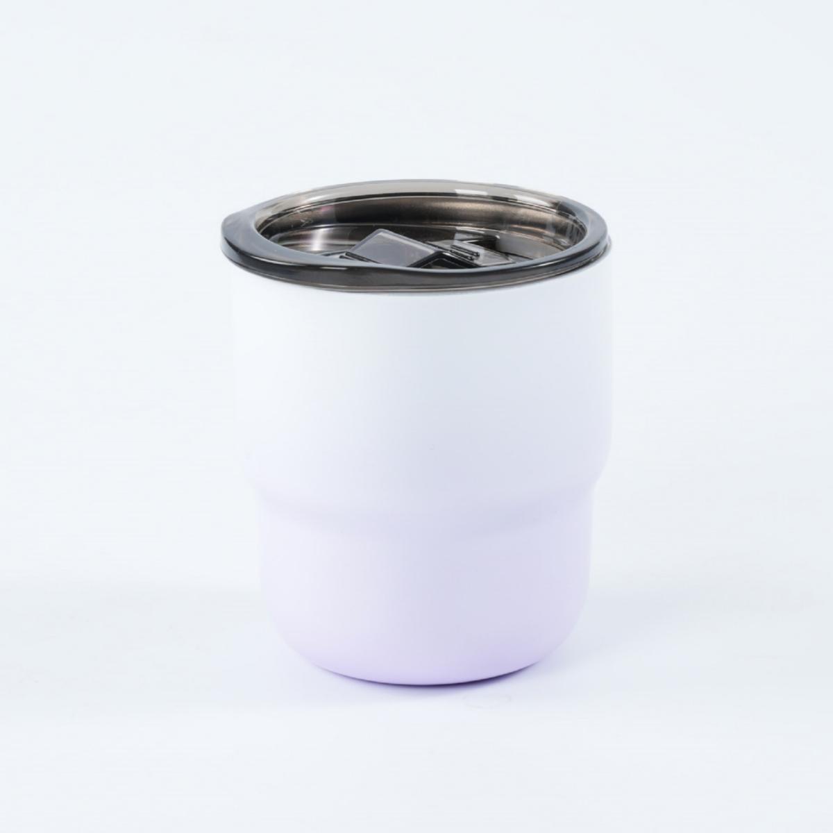 

Чашка для кофе из нержавеющей стали SUS304, термокружка с двухслойной вакуумной изоляцией, чашка для напитков, подходит для мужчин и женщин, 12 цветов 255ml фиолетовый