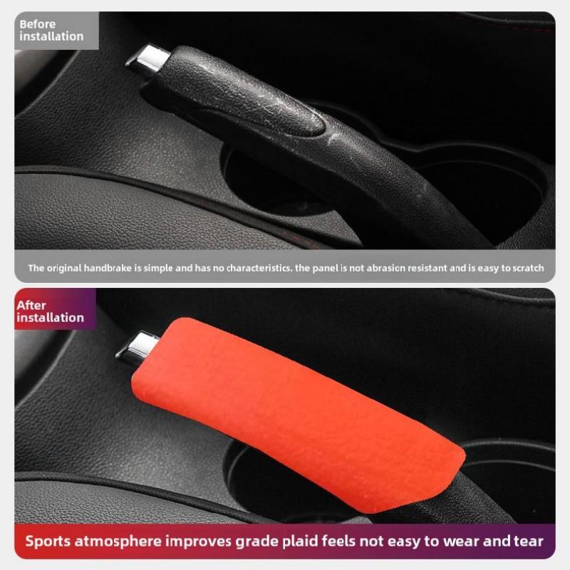 For Hyundai Accen MC RC HC 2005~2026 Car Handbrake Sleeve Cover Automatic Transmission Gear Shift Lever Handle Cover Accessories