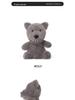 Tiny Wolf Plush Toy - Cute Stuffed Animal Pillow for Girls, Sleep Companion, Birthday Gift