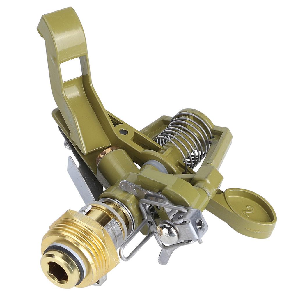 G3 4 Zoll Aluminiumlegierung Garten Rasen Schwenkarm Bewässerungsdüse Wassersprühregnerkopf