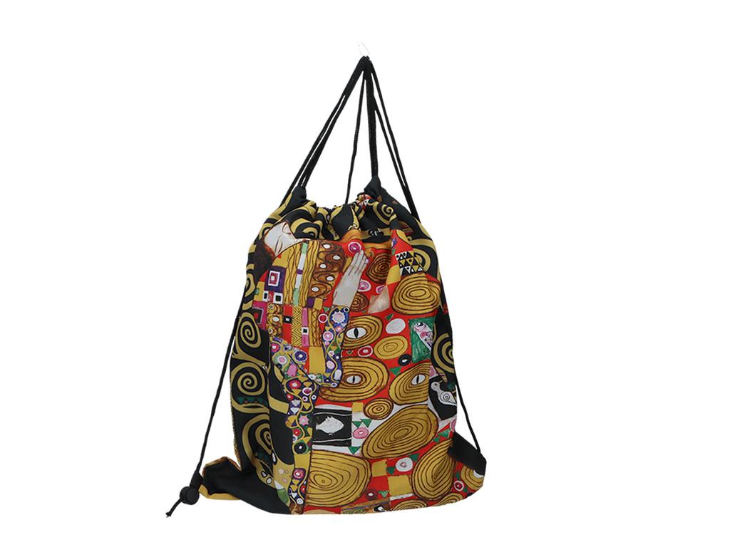 Worek Na Plecy Plecak Gustav Klimt Kolaż Malarstwo Sztuka Prezent Carmani