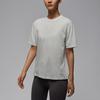 New Jordan Sport T Shirts Women's Light Silver/White FN5117-034