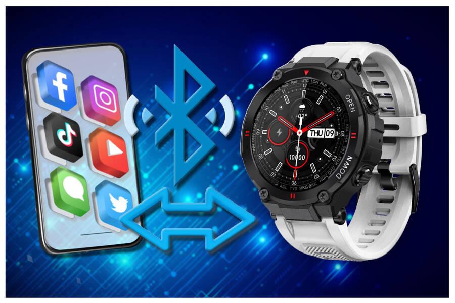 Smartwatch Męski Gravity Gt7-6 - Wykonywanie Połączeń (Sg016F)