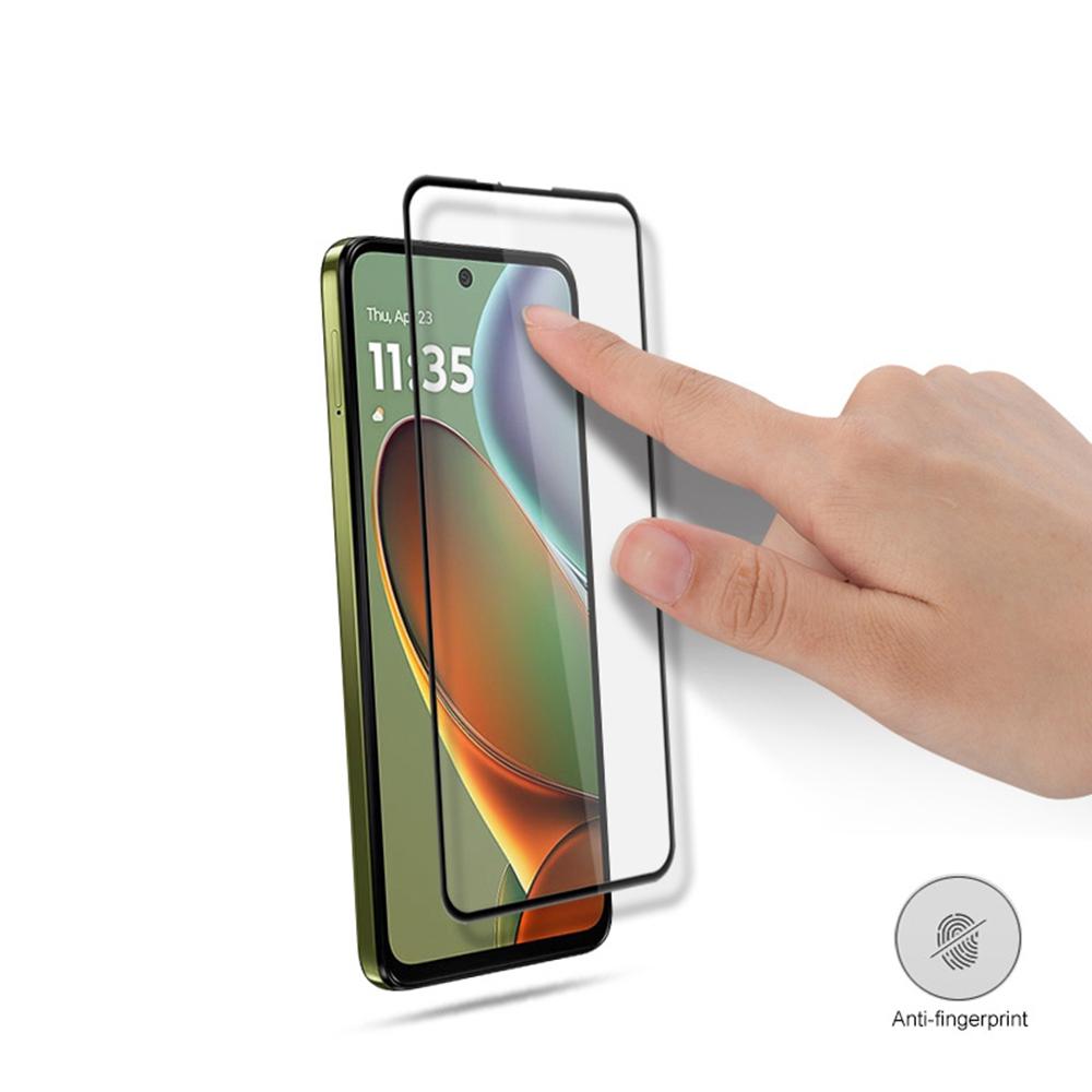 MOCOLO Pro Motorola Moto G15 4G/G15 Power 4G Ochranné sklo na displej Proti roztříštění Potisk hedvábím Tvrzené sklo