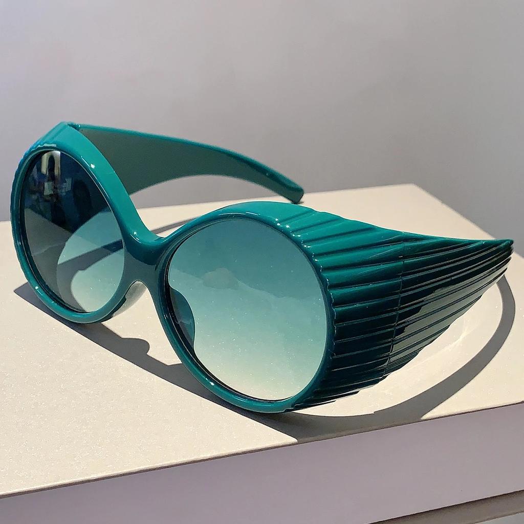 Y2k Round Women Sunglasses Stylish Punk Candy Color Outdoor Shades  New Trendy Vintage Brand Designer UV400 Eyewear