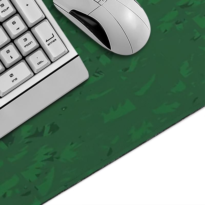 Mouse Pad Green Forest Gaming XL Large Home Computer Mousepad XXL Playmat Natural Rubber Office Soft PC Table Mat Mouse Mats