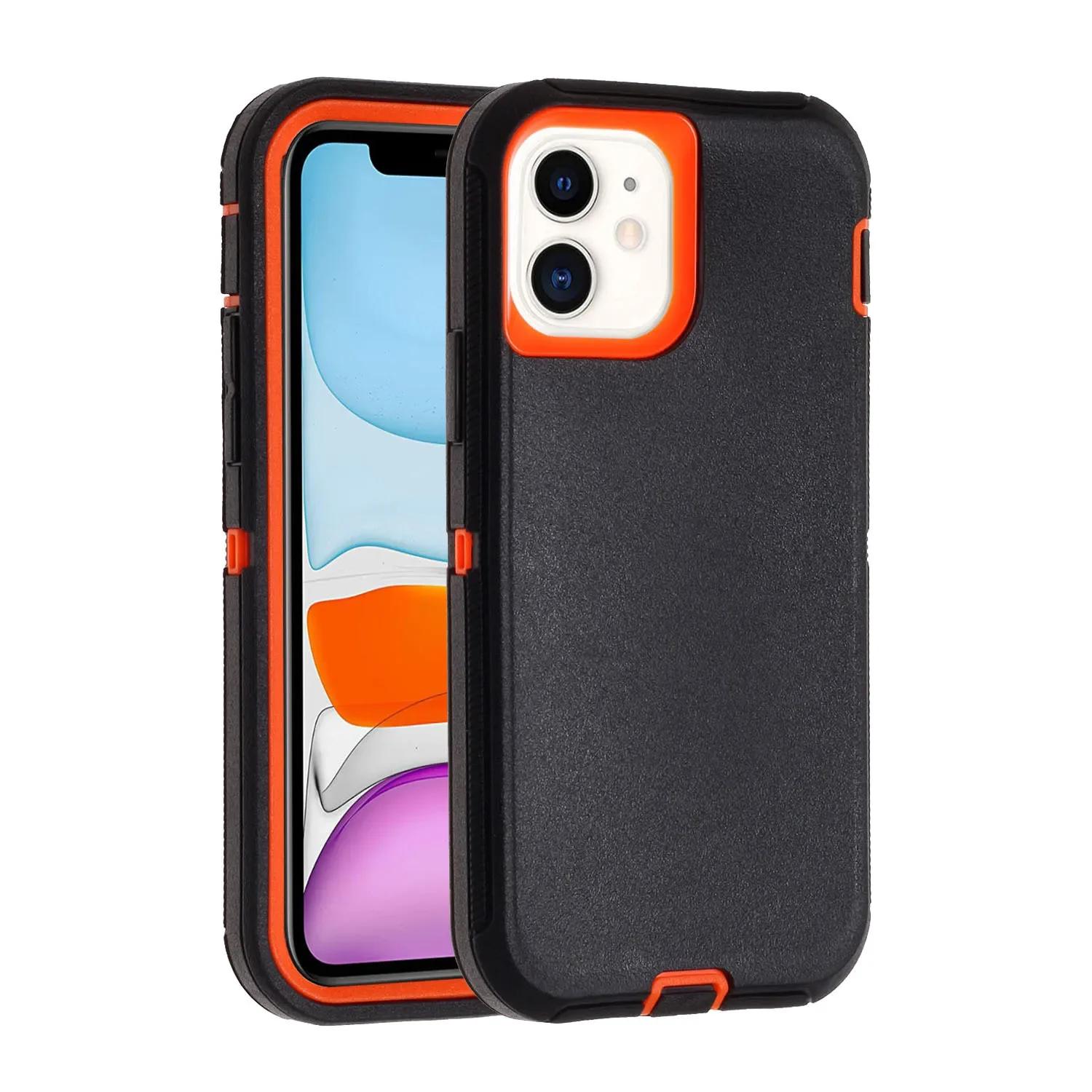 

3IN1 Heavy Duty Armor OTT Shockproof Phone Case For IPhone 17 Air 16E 15 14 Plus Pro Max Rugged Anti-Drop Box Protection Cover iPhone 15 Pro
