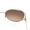 Bvlgari 57 20 2014/E2 Sunglasses Metal Brown Unisex BV6181B Used
