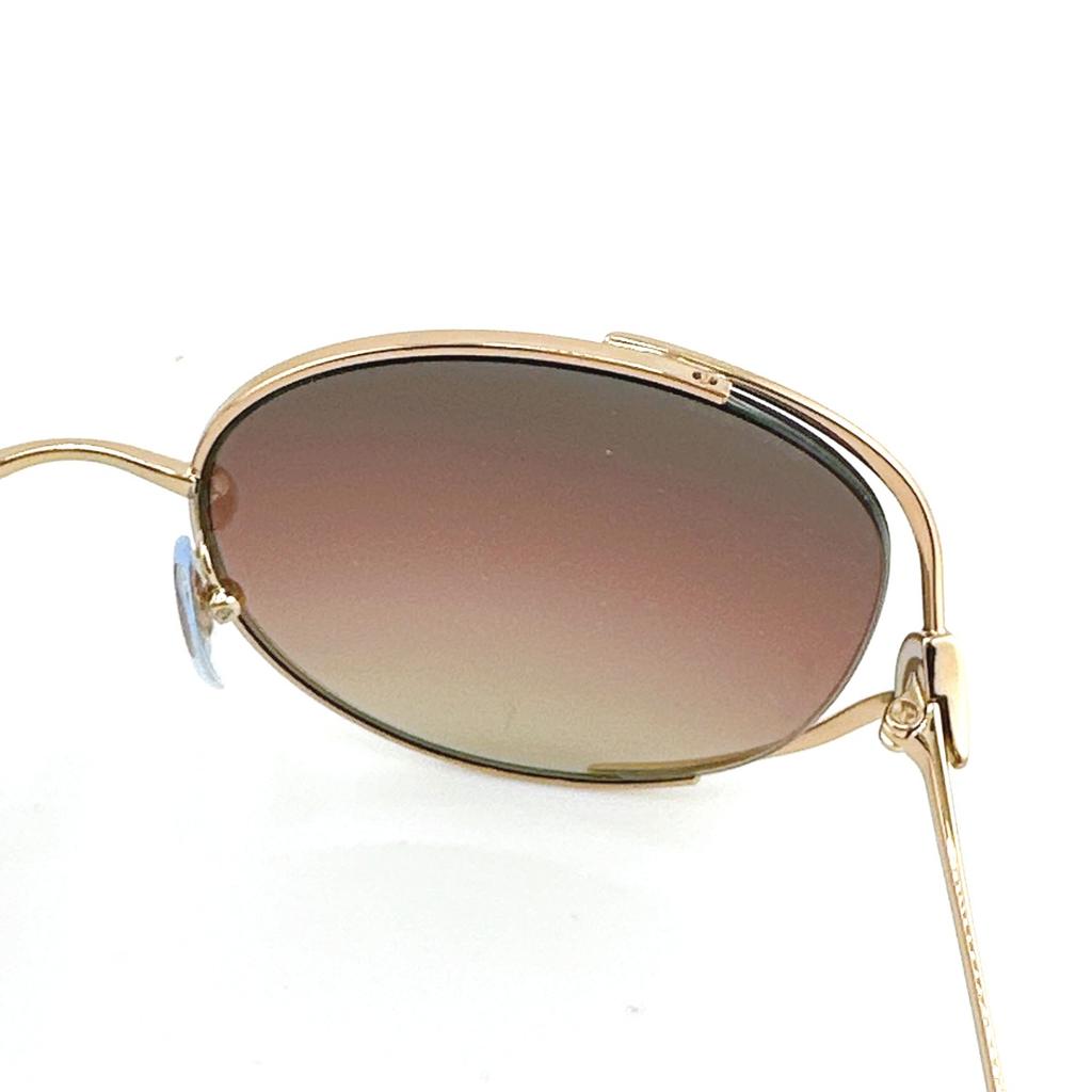 Bvlgari 57 20 2014/E2 Sunglasses Metal Brown Unisex BV6181B Used