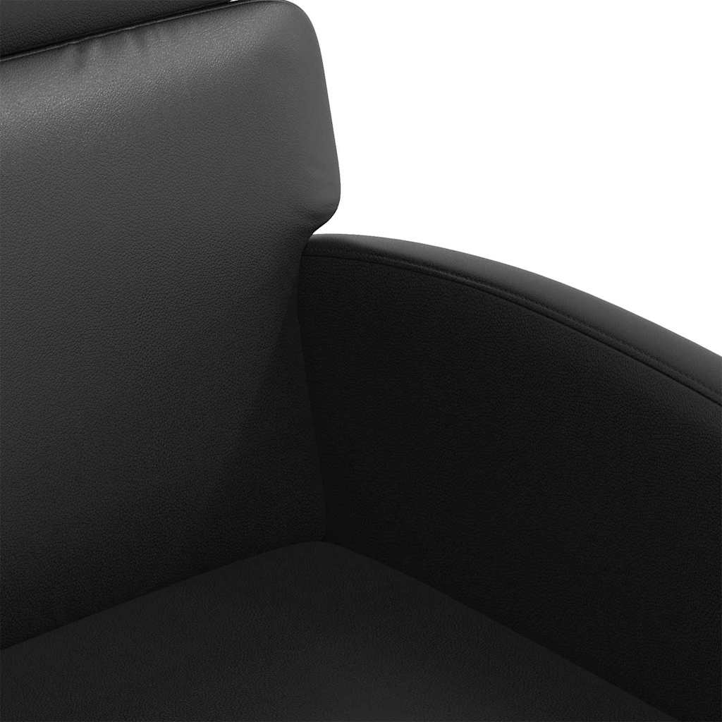 Dining Chairs with Casters 2 pcs Black 58 x 65 x 98 cm