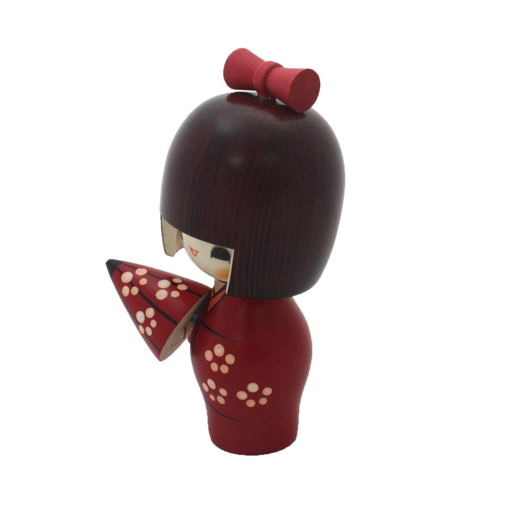 Castle Enterprise Kokeshi Rain Shelter Made In Japan Total [Akitsune Studio] Length 13.5cm