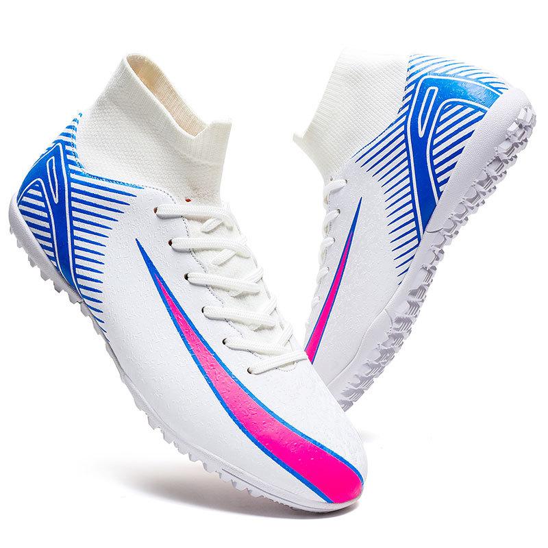 Foreign Trade 2025 European Cup High-top Football Shoes for Children and Boys, Broken Nails Training, Adult Competition Sports Shoes