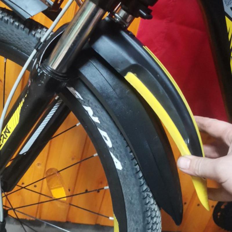 2pcs Bicycle Mudguard Mountain Road Bike Fenders Mud Guards Set Bicycle Mudguard Wings For Bicycle Front Rear Fenders