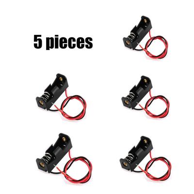 5 Stuks 23A/A23 Batterij 12v Batterijhouder Met Kabel Batterijhouder Koffer Doos Elektronische Accessoires