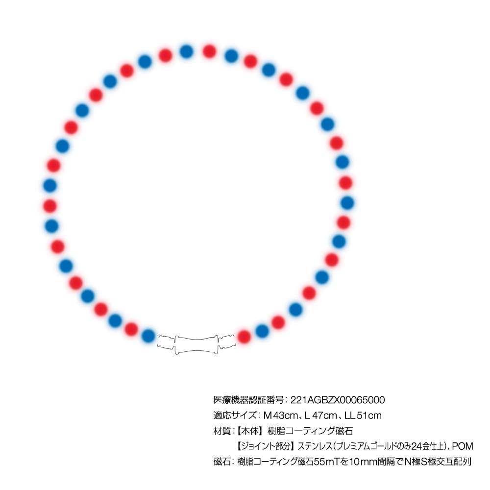 Colantotte Unisex Platin TAO Halskette RAFFI Schwarz ABAPF01L