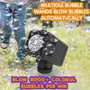 10 Hole Bubble Floor Automatic Bubble Machine for Wedding Outdoor Parent Child Activities Non Battery Bubble Water