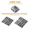 6 Way Fuse Box Block Holder LED Indicator + Sticker For Car Bus Boat Marine