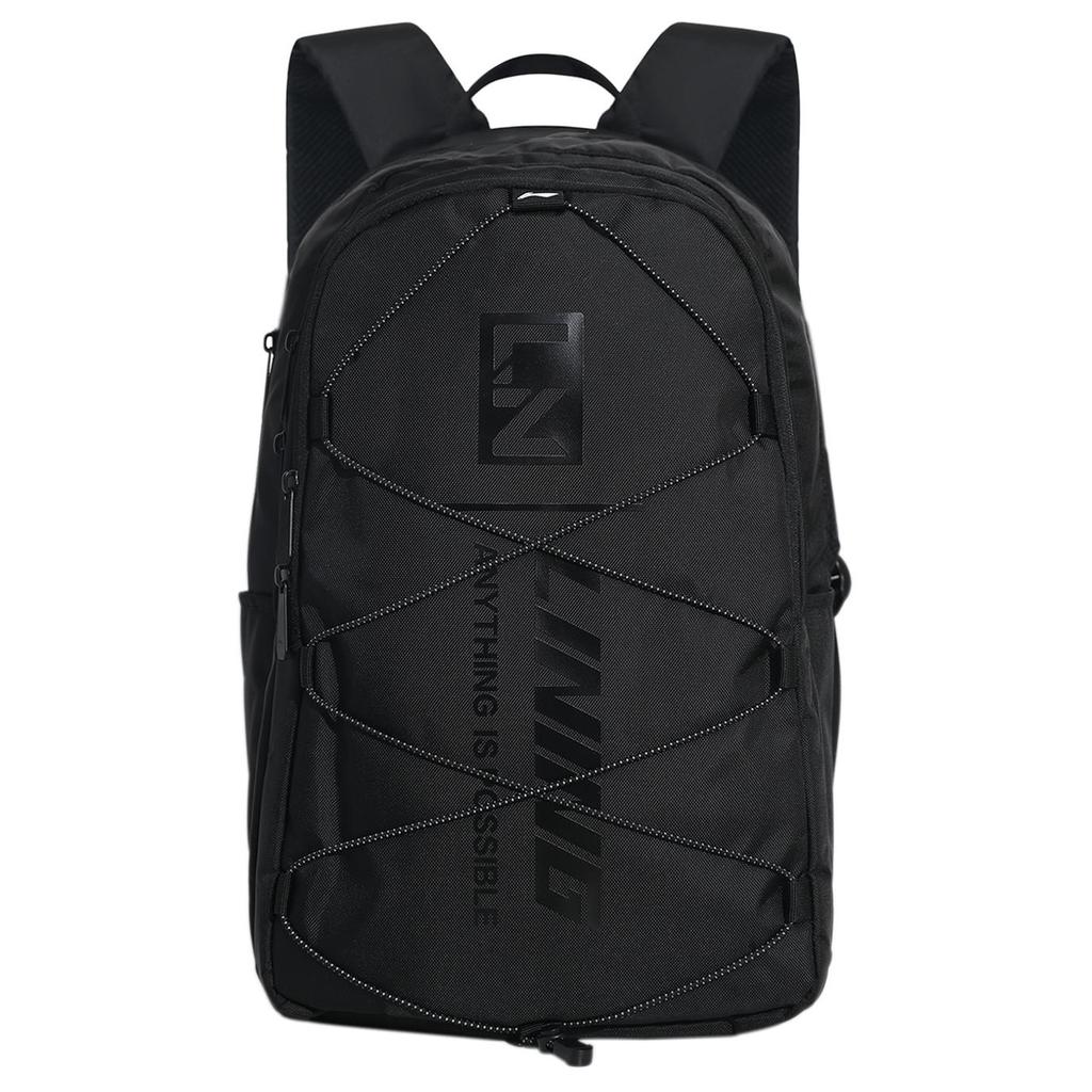 New LiNing Polyester Backpack Unisex Black ABSU603-1