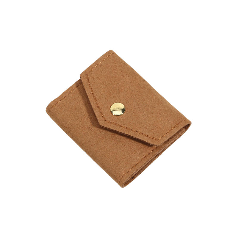 Mini Jewelry Case Functional Storage Organizer Foldable Jewelry Bags for Ring Earring Necklace Packing Pouches Travel