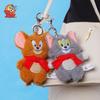 Tom und Jerry Cartoon-Tier-Plüschtier-Schlüsselanhänger Puppe Anhänger Geschenk Kinder