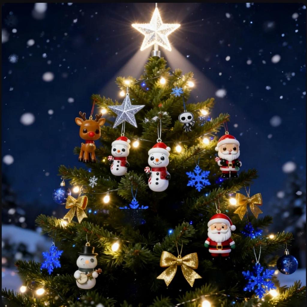 2D Flat Aircraft Box 24pc Series Advent Calendar Christmas Countdown