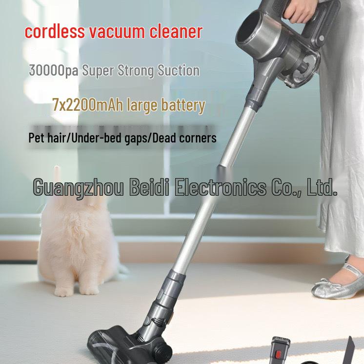 Wireless Handheld Vacuum Cleaner: High Suction, Mite Removal, Powerful & Integrated for Household Cleaning