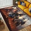 Fantasy Warriors Living Room Nonslip Area Rug Soft Carpet For Bedroom Game Playroom Sofa Office Home Decor Doormat Christmas Gift C929264