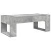 Coffee Table Concrete Grey 110 X 50 X 41 Cm Particleboard