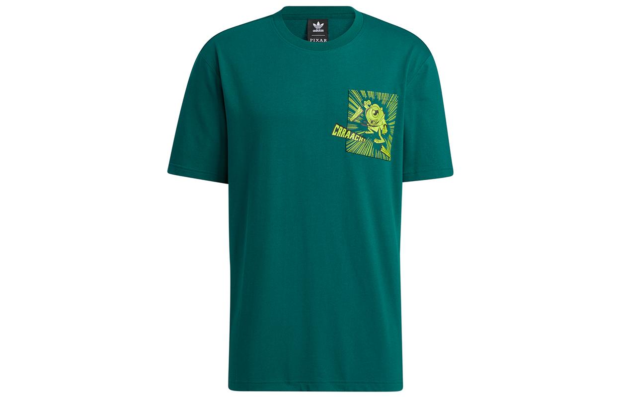 Adidas Originals x Disney T Shirt Men s Forest Green HD9074 M