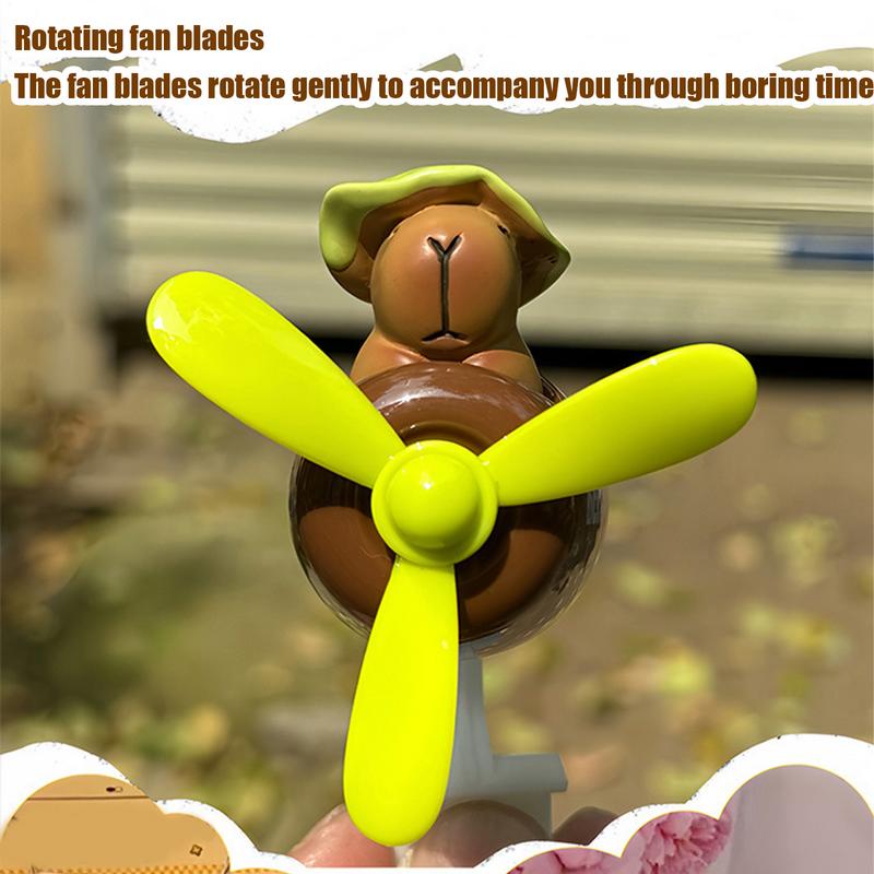 Car Scents Air Freshener Car Air Outlet Fragrance Diffuser With Capybara Pilot Shape Automotive Decoration Air Freshener For
