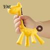 Soothing Toy for Teething Babies Baby Giraffe Infants, Food-Grade Silicone Chew Stick Gum Relief, Teether BPA-Free 0-12 Months, Soft Massage