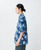 Patterned Shirt Mori Tops Shirt Long Sleeve NAVY M [Snow Peak] SH-26SU011 Men's Women's