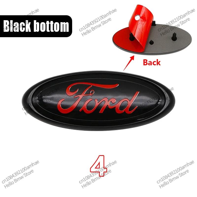 

Car Sticker Ford New 2025 Hot Ford 14.7cm Front Grille Logo Sticker With Jammed Foot Logo Sticker For Fute Focus mk2 mk3 Fiesta