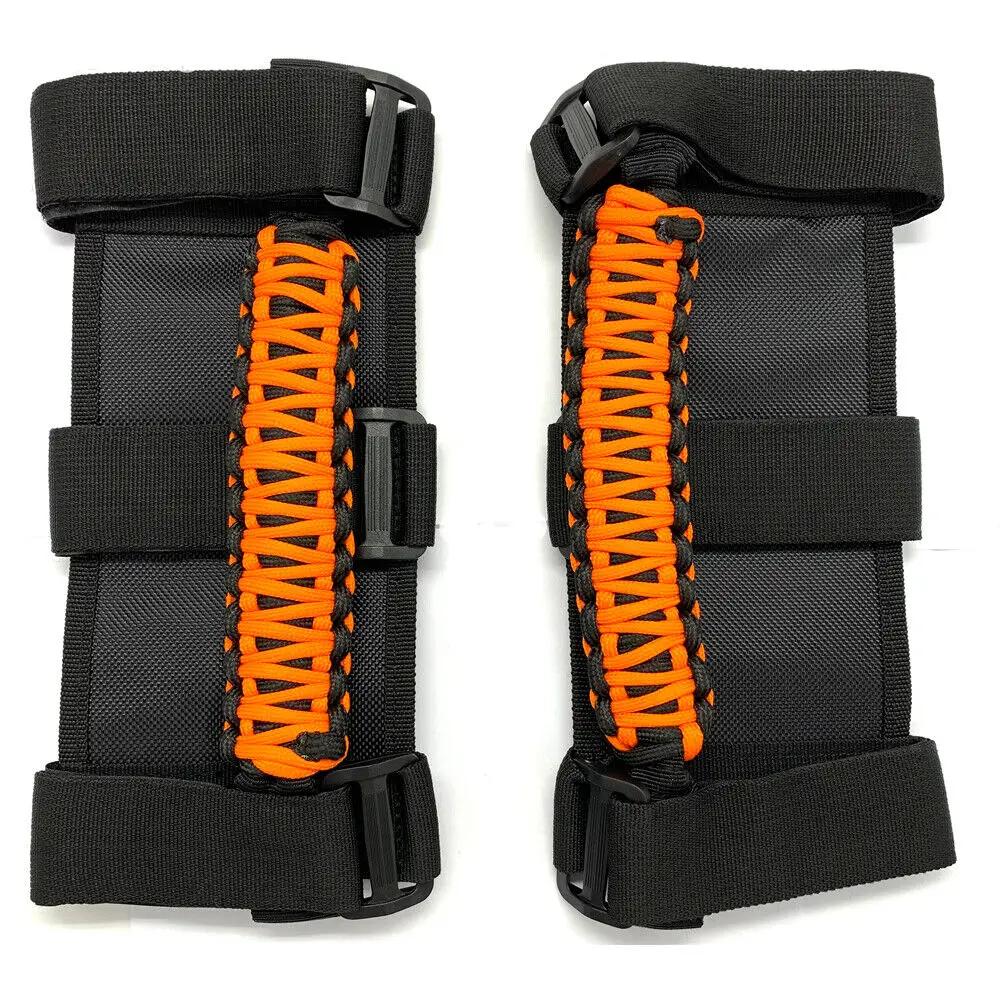 1 Pair Roll Bar Grab Handles for Jeep Wrangler YJ TJ JK JKU JL JLU 1987-