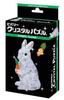 Crystal Puzzle Rabbit Clear 50233