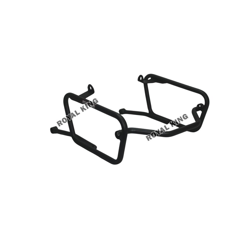 Soporte de sillín negro "Apto para TVS Apache RTX 300"