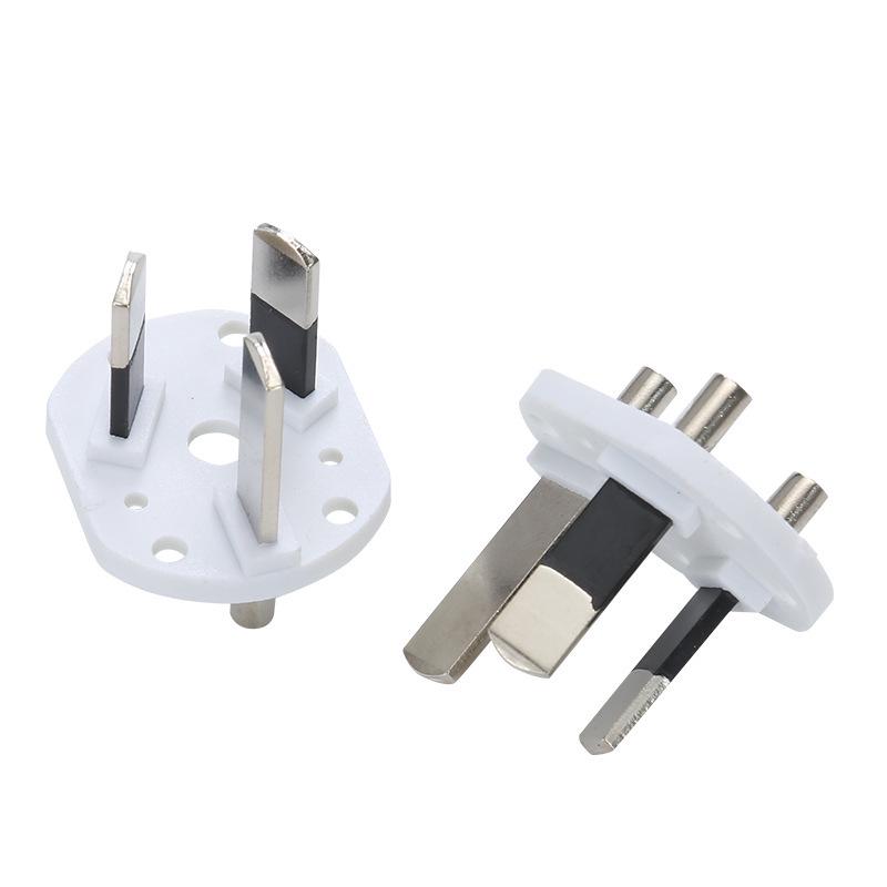 Australia Three-Pin Power Plug with Copper Core SAA Semi-Encased Holder