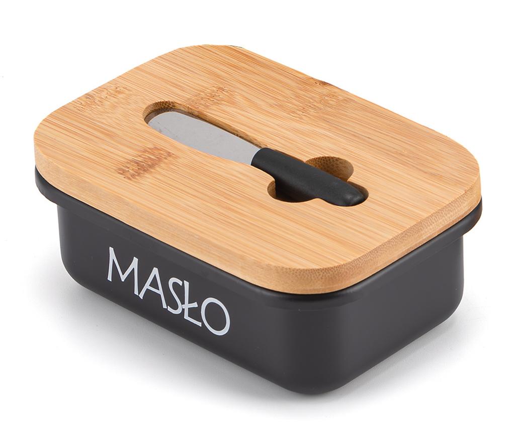 Set Of 3 Kitchen Containers And Butter Dish E-6057