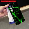 2DFlat Samsung phone case Neon Green Geometric Grid Phone Case Applicable to Galaxy S22 S23 S24 S25ULTRA S26 A12 A13 A14 A15 A16