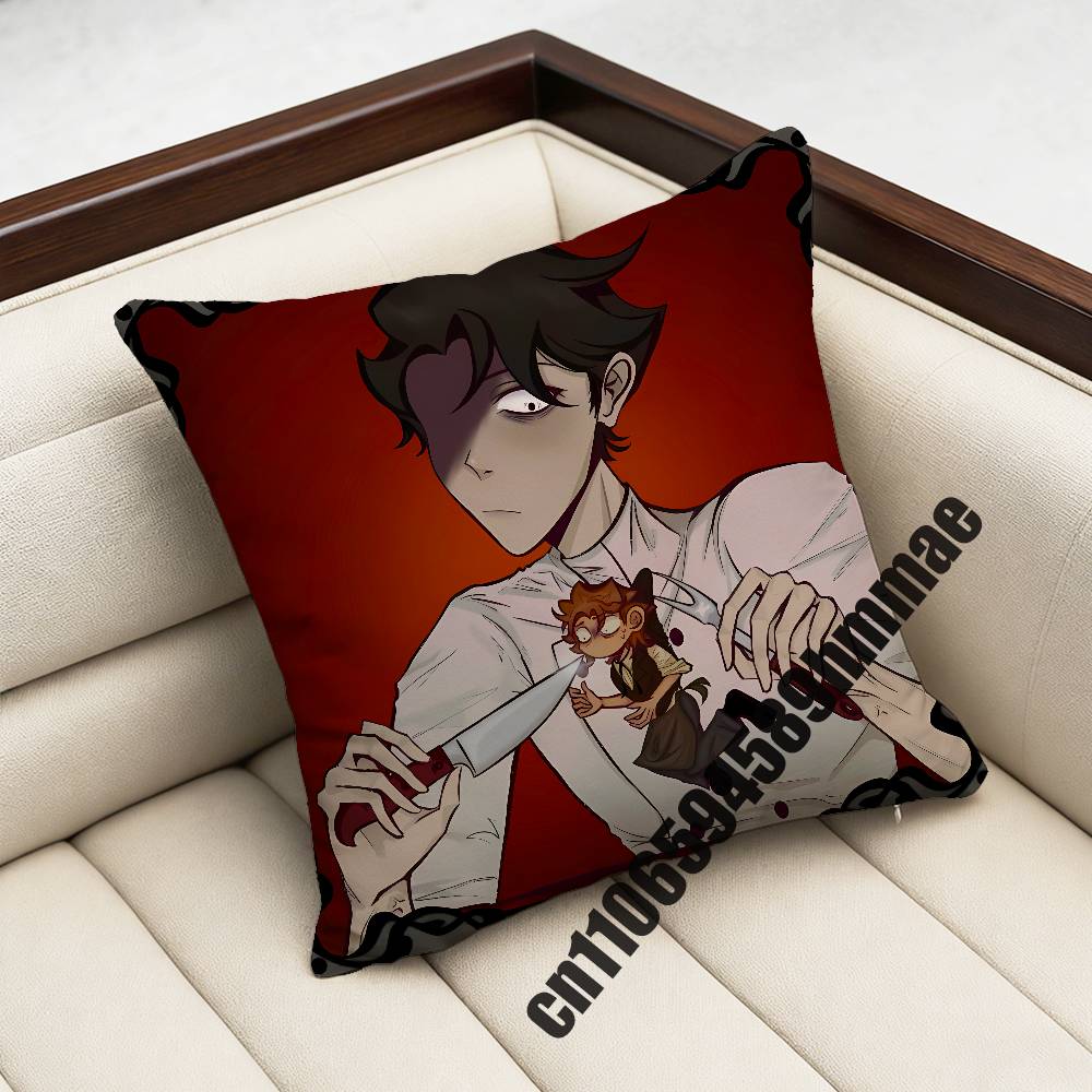 Game DDead Plate Vince Rody Vincent Throw Pillow Case Sham For Xcm Xcm Square Bedroom Pillowcase Cushion Cover