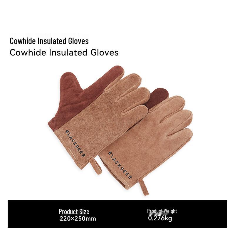 BlackDeer Cowhide Leather Heat-Resistant Gloves