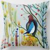Oil Painting Floral Printing Pillowcase Home Decoration Car Sofa Decoration Pillowcase Ornament