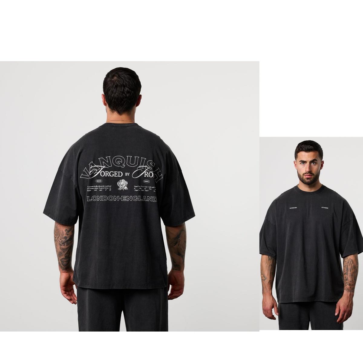 

FORGE Training Sports Street Fashion Trend TShirt Mens and Womens Luxury Brand Top S
