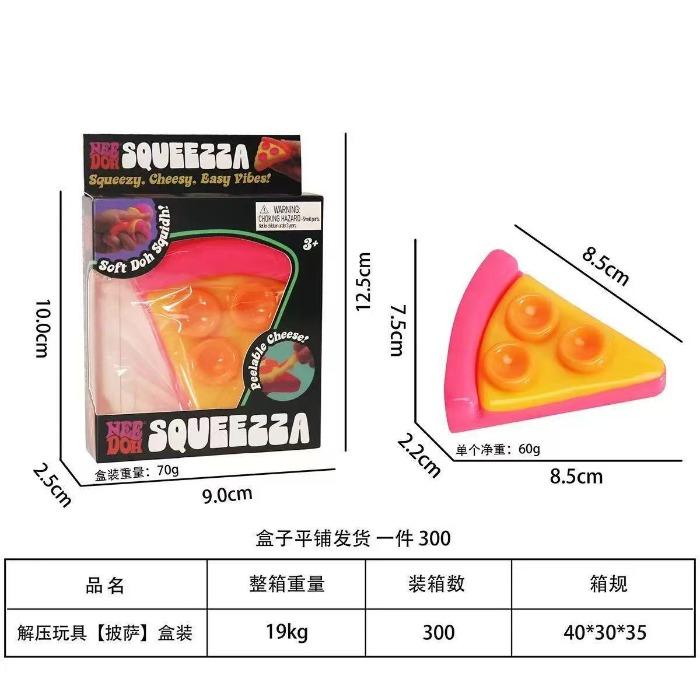 Needohcube Ice Cube Maltose Square Pinch Music Squeeze Toy *2pcs